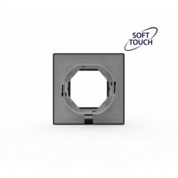 Рамка 1-м Pixel IP44 карбон TOKOV ELECTRIC TKE-PX-RM1-C14-IP44