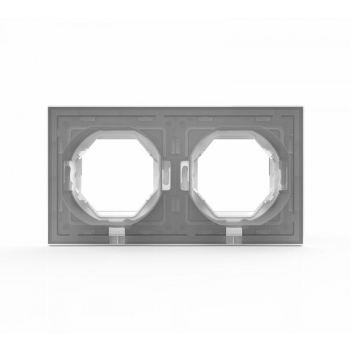 Рамка 2-м Pixel IP44 бел. TOKOV ELECTRIC TKE-PX-RM2-C01-IP44