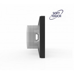 Рамка 2-м Pixel IP44 карбон TOKOV ELECTRIC TKE-PX-RM2-C14-IP44