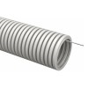 Труба гофрированная ПВХ d20мм с протяжкой сер. (уп.25м) TOKOV ELECTRIC TKE-TG/P-20-C06/25