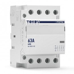 Контактор модульный 54мм 63А 230В АС 4НО PRIZMA TOKOV ELECTRIC TKE-PZ-MC-3-63-230-40
