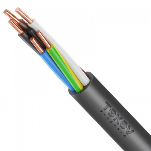 Кабель TOKOV ELECTRIC ВВГнг(А)-LS 5х1.5 ОК (N PE) 0.66кВ (уп.100м) УТ000028598