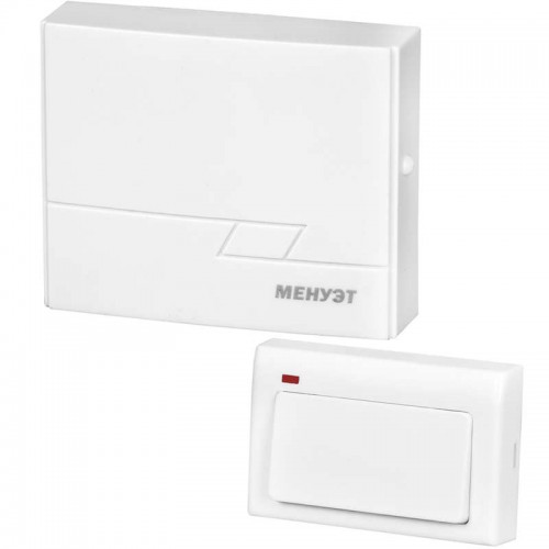 Звонок беспроводной Менуэт 16 мелодий 50м 2AAх1.5В МОНОМАХ МН-01Б