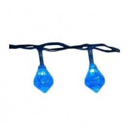 Гирлянда светодиодная «Бриллианты» ULD-S0280-020/DTA BLUE IP20 DIAMONDS с контроллером 20led 2.8м прозр. син. UNIEL 07922