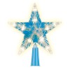 Украшение светодиодное ULD-H1515-010/STB/2AA WARM WHITE STAR-2 для елки 15см на батарейках (не в компл.) 10 светодиод. тепл. бел. свет прозр. провод Uniel UL-00005761
