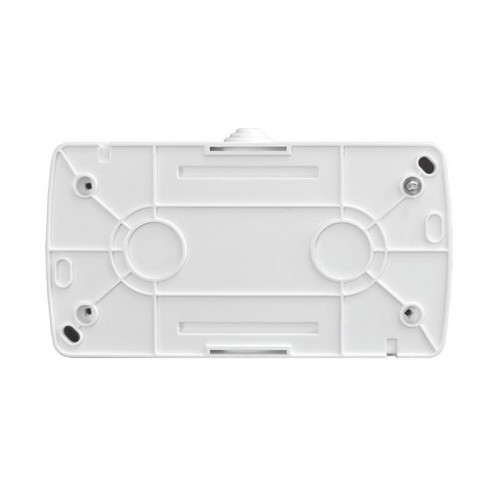 Блок ОП Клио 2-кл. выкл. 10А + розетка 1-м 16А 250В с заземл. с прозр. крышкой бел. Universal К2239