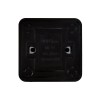 Переключатель проходной 1-кл. ОП Олимп 10А IP20 черн. Universal 2210
