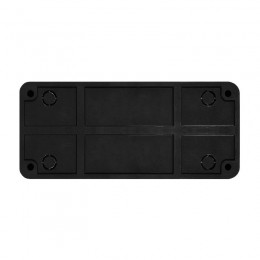 Розетка 3-м ОП Олимп 16А IP20 с заземл. черн. Universal 2218