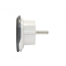 Переходник универсальный плоский с заземл. бел. 16А 250В UNIVersal 2229