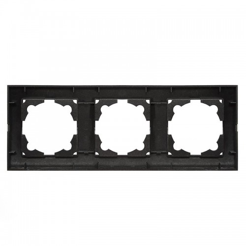 Рамка 3-м Бриллиант горизонт. графит Universal 7947489-Gr