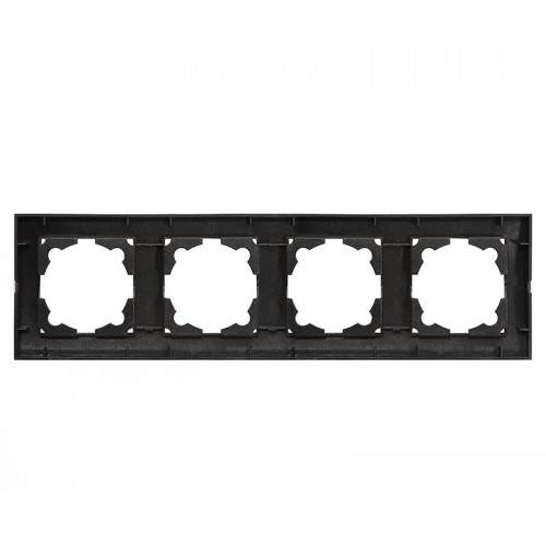 Рамка 4-м Бриллиант горизонт. графит Universal 7947502-Gr