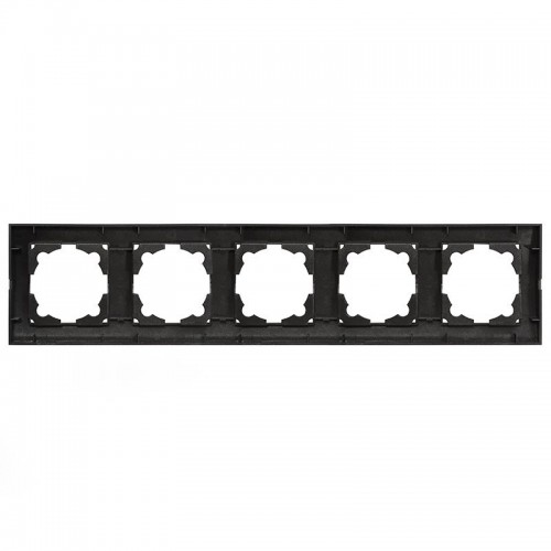 Рамка 5-м Бриллиант горизонт. графит Universal 1028-Gr