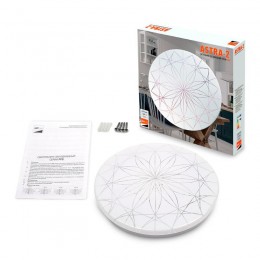 Светильник светодиодный декоративный PPB Astra-2 24Вт 4000К IP20 d320х60 настенно-потолочный бытовой JazzWay 5027022