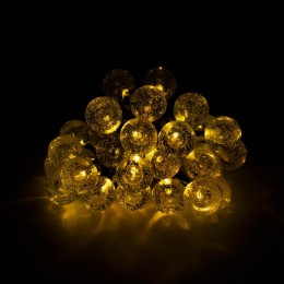 Светильник светодиодный садовый SLR-G05-30Y гирлянда шарики желт. на солнечн. батарее ФАZА 5033368