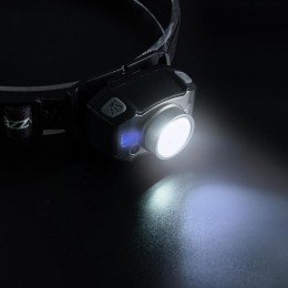 Фонарь аккумуляторный налобный AccuH1-L5WZ-bk zoom LED 5Вт + 2хRED SMD IP54 5 режимов: 100проц. 180лм 3.5ч/50проц. 110лм 5.5ч/30проц. 65лм 15ч/красн. 28ч/мигающ. красн. 12ч аккум. 0.8А.ч управл. жестами черн./сер. JazzWay 5036642