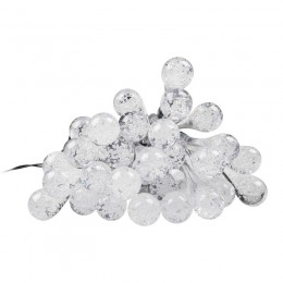 Светильник светодиодный SLR-G08-30B садовый; гирлянда капли син. солнечная батарея ФАZА 5040946