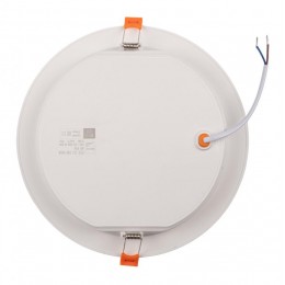 Светильник светодиодный PLED DL7 WH Downlight 24Вт 4000К 220х26мм IP54 ДВО встраив. Pro JazzWay 5042568