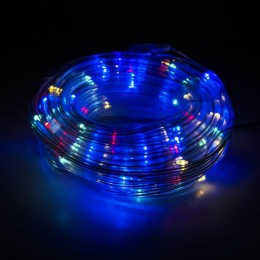 Светильник светодиодный садовый SLR-G06-100M 100LED дюралайт RGB мультицвет (заменяемый Ni-MH 500мА.ч аккумулятор) ФАZА 5060081