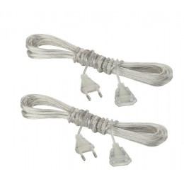 Удлинитель для гирлянд GE-3-S2 прозр. 3м (уп.2шт) ФАZА 5059597