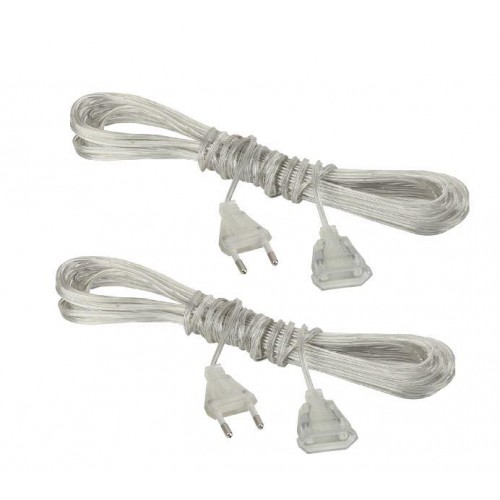 Удлинитель для гирлянд GE-3-S2 прозр. 3м (уп.2шт) ФАZА 5059597