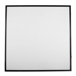 Светильник светодиодный ДВО PPL 588/G OPAL 40Вт 4000К IP40 588х588х25мм BLACK Грильято Pro JazzWay 5062023