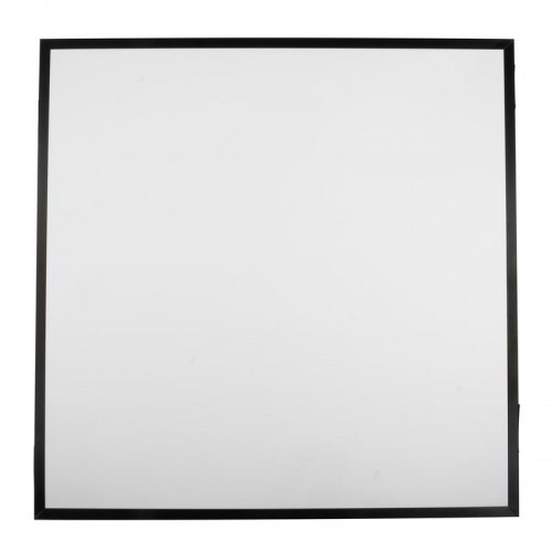 Светильник светодиодный ДВО PPL 588/G OPAL 40Вт 4000К IP40 588х588х25мм BLACK Грильято Pro JazzWay 5062023