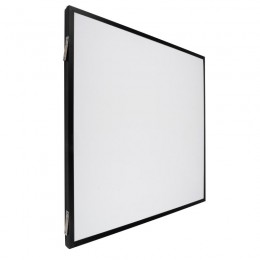 Светильник светодиодный ДВО PPL 588/G OPAL 40Вт 4000К IP40 588х588х25мм BLACK Грильято Pro JazzWay 5062023