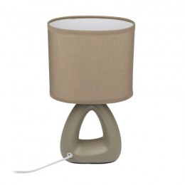 Светильник настольный JH2-01-gn E14 IP20 170х100х300мм керамика; ткань; PVC-пластик зел. JazzWay 5062283