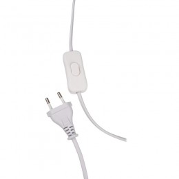 Светильник настольный JH2-02-pk E14 IP20 130х130х255мм керамика; ткань; PVC-пластик роз. JazzWay 5062337