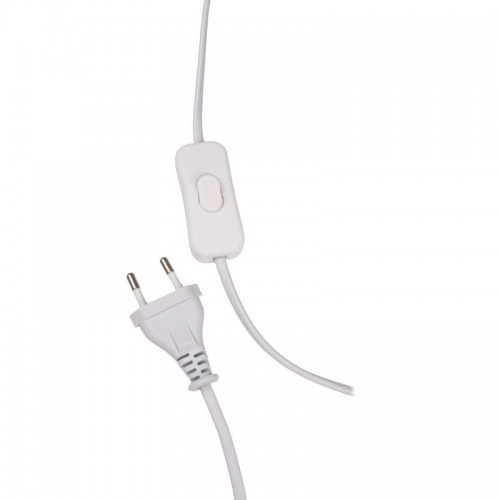 Светильник настольный JH2-02-pk E14 IP20 130х130х255мм керамика; ткань; PVC-пластик роз. JazzWay 5062337