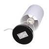 Светильник настольный JH3-01-wh E14 IP20 110х110х310мм метал.; ткань; PVC-пластик бел. JazzWay 5062344