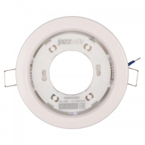 Светильник PGX53 10639.1 106х39мм под лампу GX53 до 20Вт встраив. бел. (пакет) JazzWay 5067080