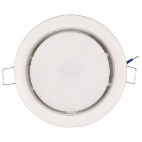 Светильник PGX53 10639.1 106х39мм под лампу GX53 до 20Вт встраив. бел. (пакет) JazzWay 5067080