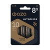 Элемент питания алкалиновый AA/LR6 1.5В ULTRAMAX BL-8 (уп.8шт) ФАZА 5064676