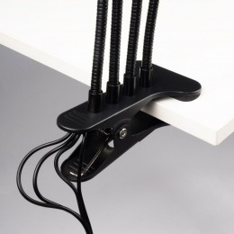 Светильник светодиодный «КРИСТАЛЛ» CTL2-USB-bl Agro для растений спектр 4 плафона по 10Вт на прищепке пульт на шнуре IP40 красн./син. ФАZА 5068810