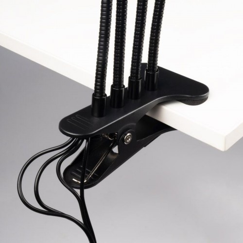 Светильник светодиодный «КРИСТАЛЛ» CTL2-USB-bl Agro для растений спектр 4 плафона по 10Вт на прищепке пульт на шнуре IP40 красн./син. ФАZА 5068810