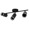 Светильник PCL-0103 3xGU10 IP20 230В BL настен./потолочн. декор. под лампу JazzWay 5066427