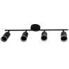 Светильник PCL-0104 4xGU10 IP20 230В BL настен./потолочн. декор. под лампу JazzWay 5066465