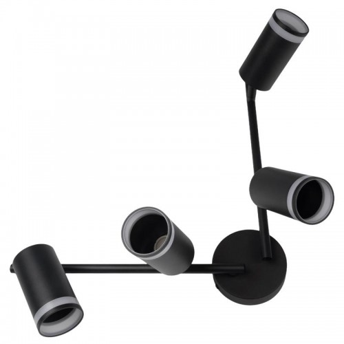 Светильник PCL-0204 4xGU10 IP20 230В BL настен./потолочн. декор. под лампу JazzWay 5066502