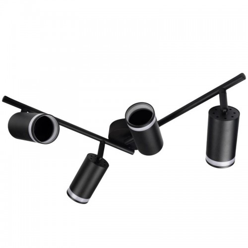 Светильник PCL-0204 4xGU10 IP20 230В BL настен./потолочн. декор. под лампу JazzWay 5066502