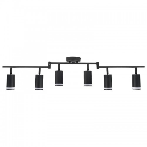 Светильник PCL-0306 6xGU10 IP20 230В BL настен./потолочн. декор. под лампу JazzWay 5066601