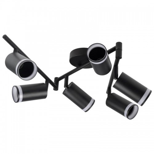 Светильник PCL-0306 6xGU10 IP20 230В BL настен./потолочн. декор. под лампу JazzWay 5066601