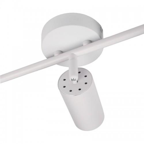 Светильник PCL-0403 3xGU10 IP20 230В WH настен./потолочн. декор. под лампу JazzWay 5066663