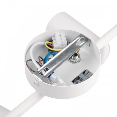 Светильник PCL-0404 4xGU10 IP20 230В WH настен./потолочн. декор. под лампу JazzWay 5066700