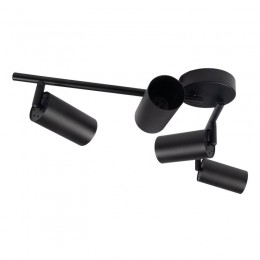 Светильник PCL-0504 4xGU10 IP20 230В BL настен./потолочн. декор. под лампу JazzWay 5066724