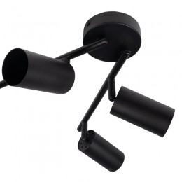 Светильник PCL-0504 4xGU10 IP20 230В BL настен./потолочн. декор. под лампу JazzWay 5066724