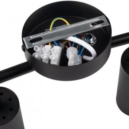 Светильник PCL-0504 4xGU10 IP20 230В BL настен./потолочн. декор. под лампу JazzWay 5066724