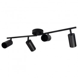 Светильник PCL-0504 4xGU10 IP20 230В BL настен./потолочн. декор. под лампу JazzWay 5066724