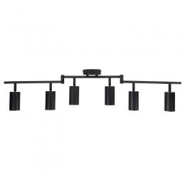 Светильник PCL-0606 6xGU10 IP20 230В BL настен./потолочн. декор. под лампу JazzWay 5066762