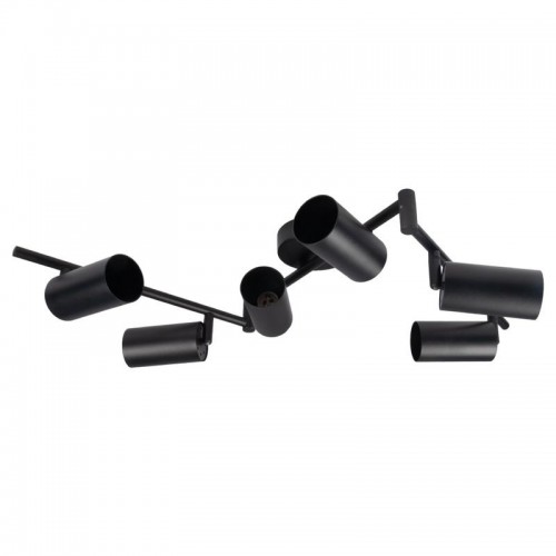 Светильник PCL-0606 6xGU10 IP20 230В BL настен./потолочн. декор. под лампу JazzWay 5066762